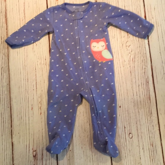 5 Carter’s Footed Onesies Sleepers - Picture 2 of 15
